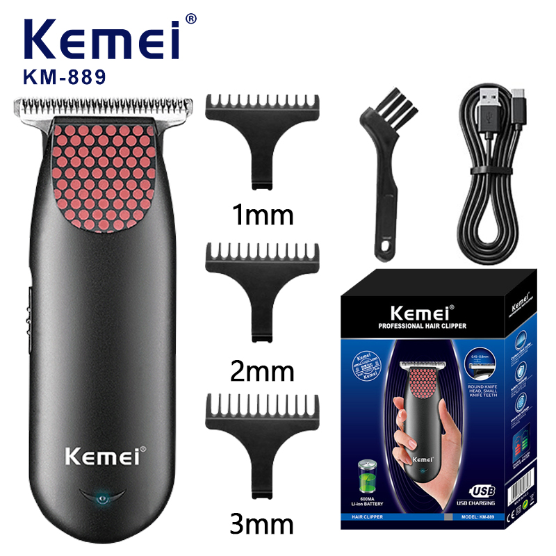 Mens Grooming Box - Kemei 889 professionnel poche sans fil
