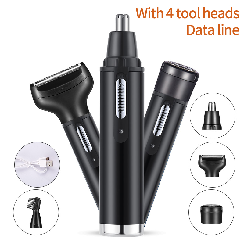 Nose Hair Trimmer - Tondeuse électrique 4 en 1 pour