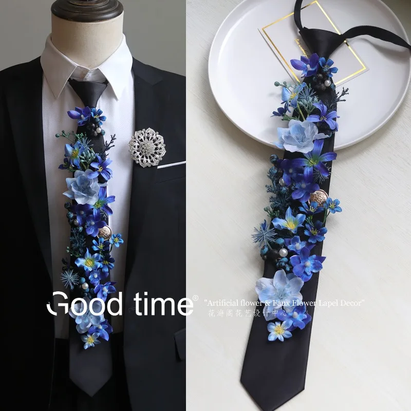Men'S Grooming Day - Fleur artificielle à nouer, vêtements d'animation