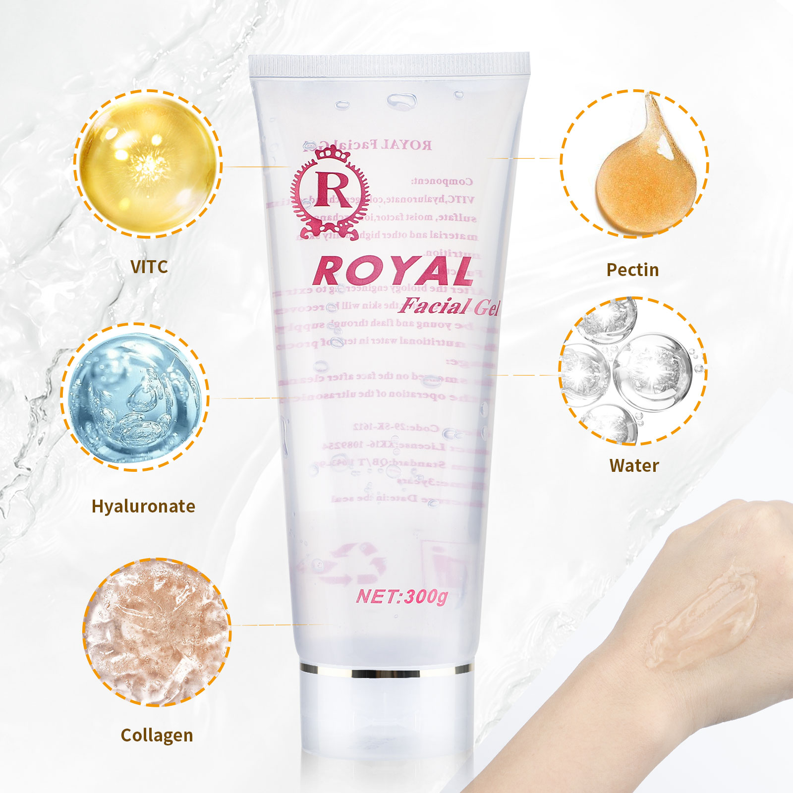 Men'S Grooming Gel - Gel rafraîchissant pour appareil d'épilation au
