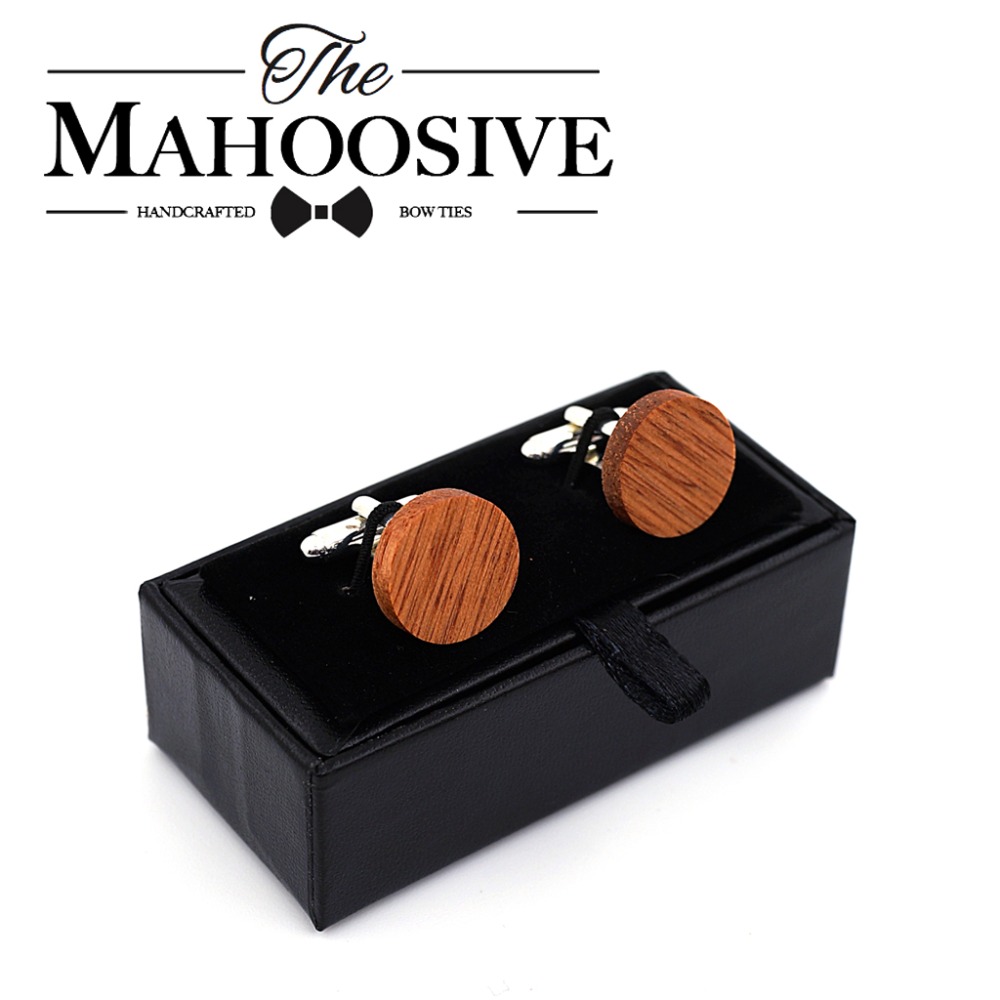 Mens Grooming Box - MAHOOSIVE boutons de manchette en bois