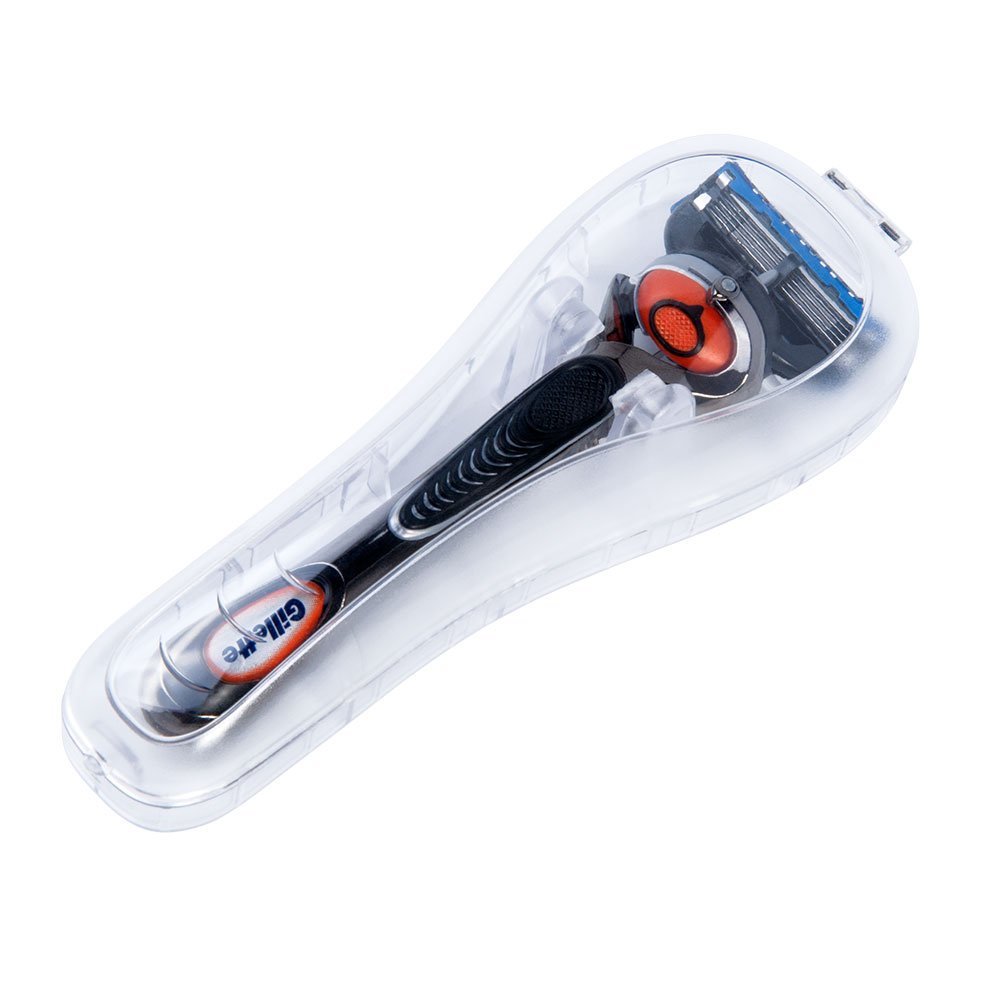 Mens Grooming Box - Boîte à rasoir transparente imperméable et
