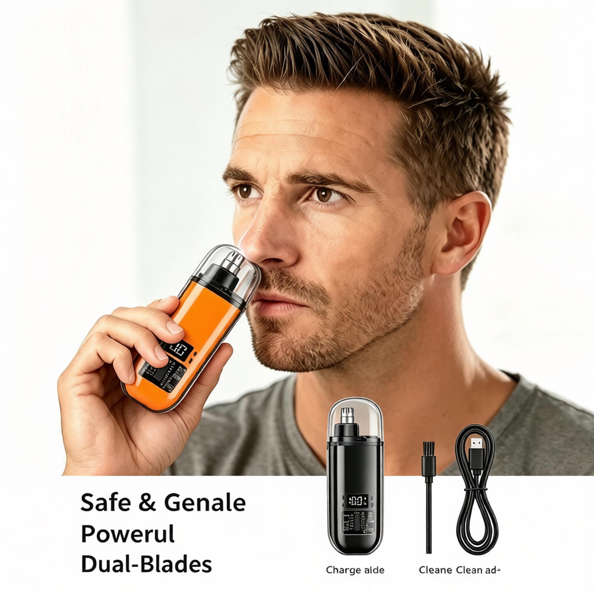 Men'S Grooming Day - Tondeuse à poils de nez électrique