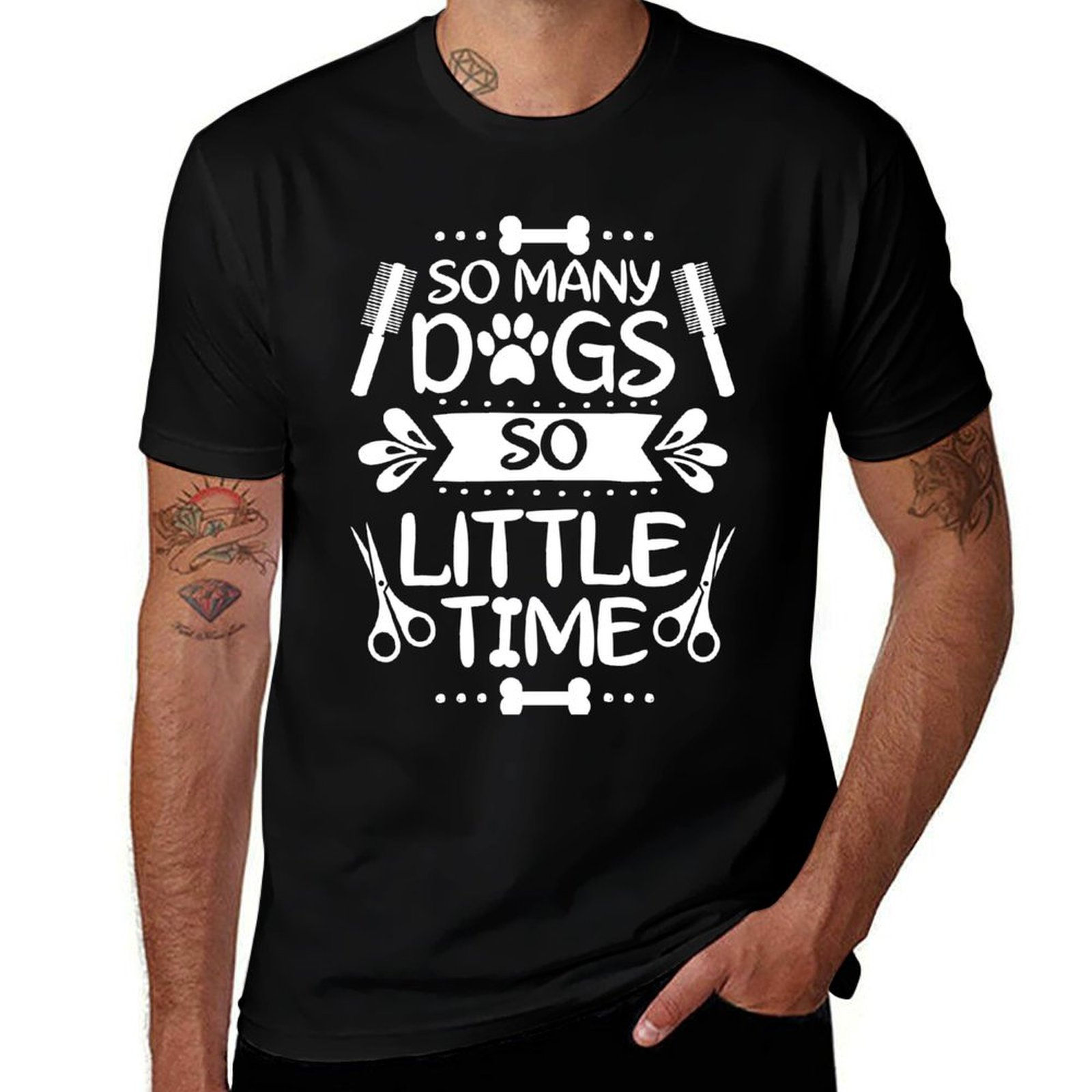 T-shirt pour toiletteur canin, - Men'S Grooming Gift Ideas avis et prix