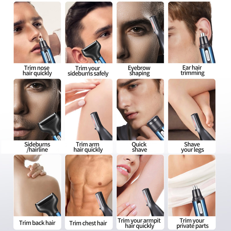 Tondeuse électrique 4 en 1 pou - Nose Hair Trimmer avis et prix