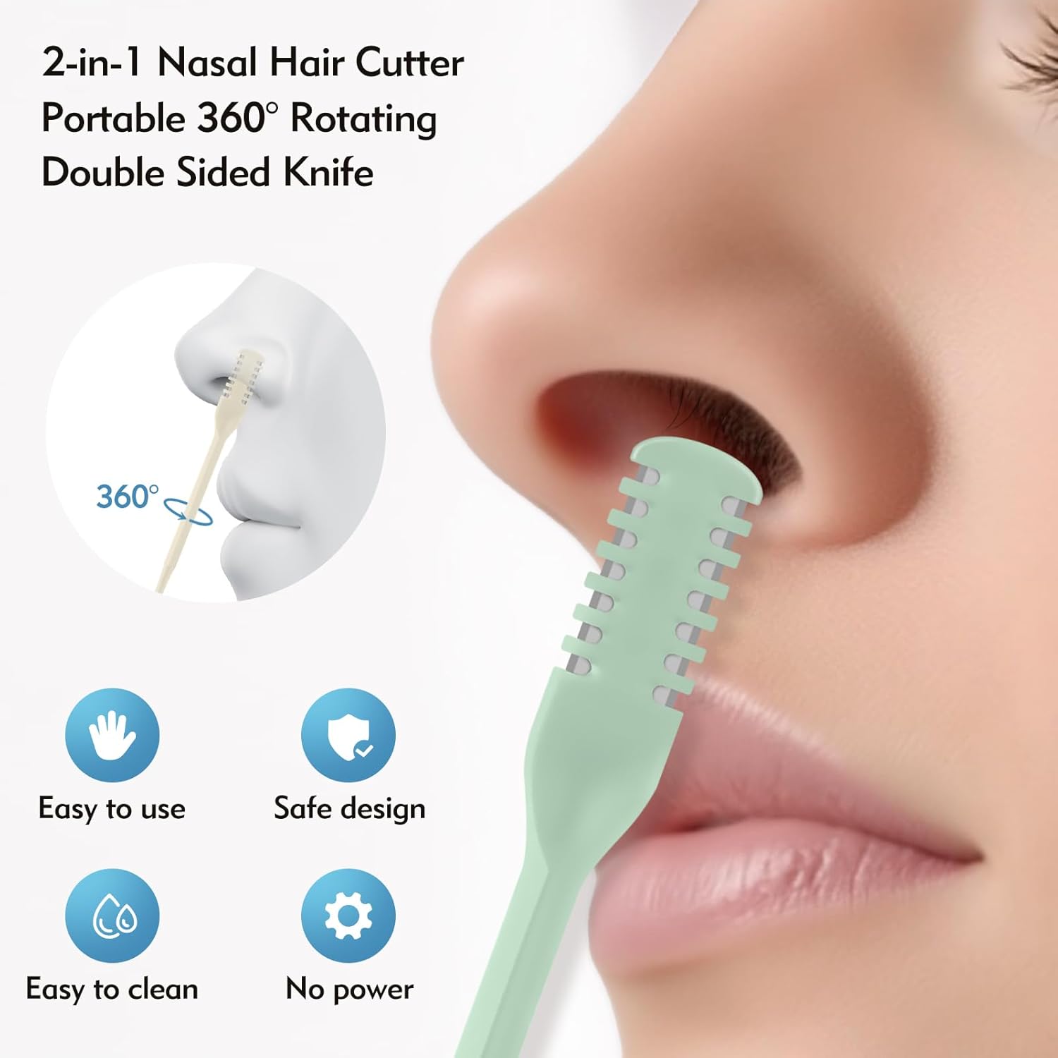 Lot de 5/20/50 coupe-nez 2-en- - Nose Hair Trimmer avis et prix