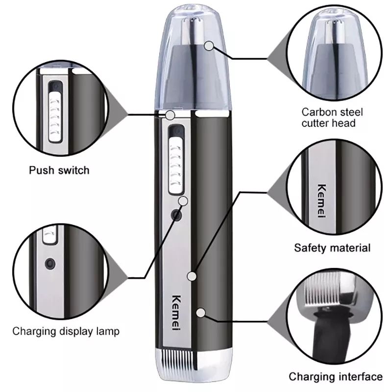 Kemei tondeuse électrique tout - Men'S Grooming Nose And Ear avis et prix