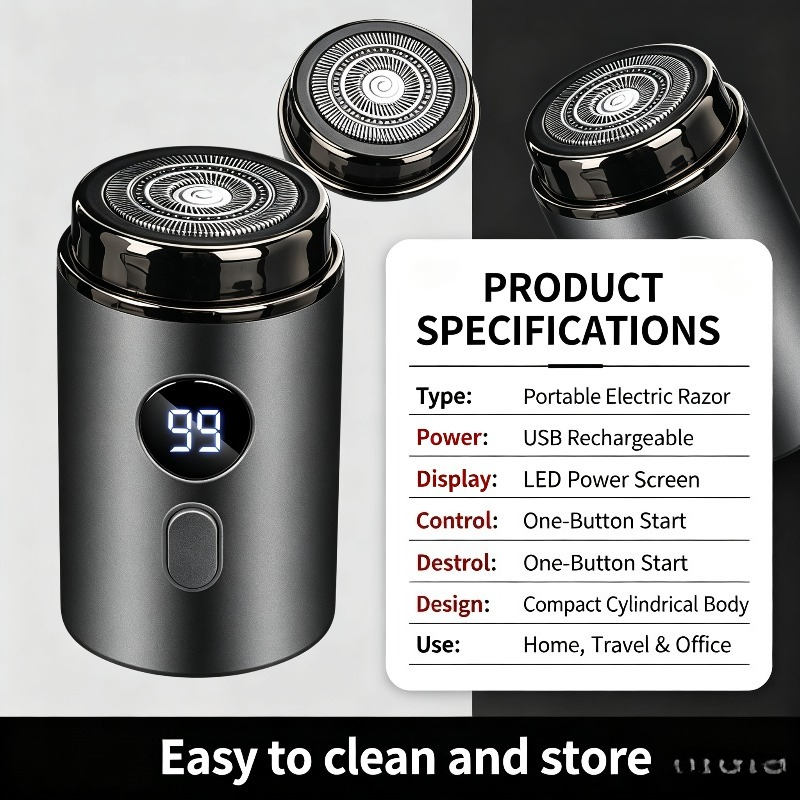 Rasoir électrique rechargeable - Mens Grooming Box avis et prix