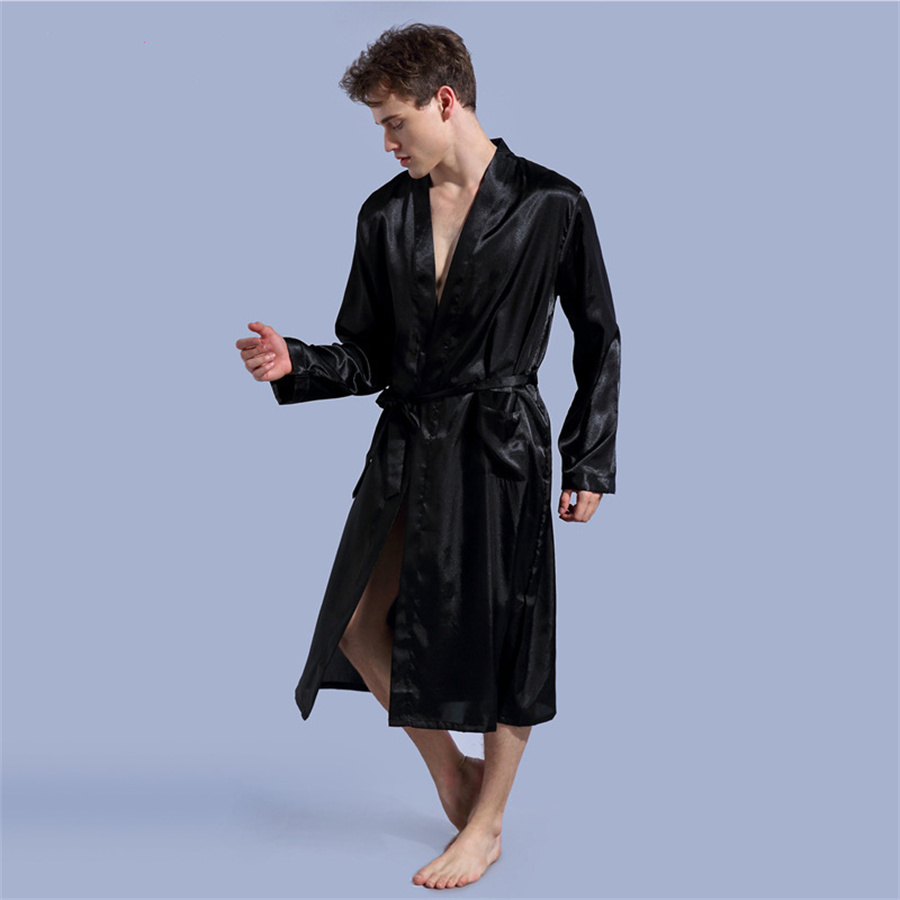 Peignoir de marié en soie arti - Men Grooming Home avis et prix
